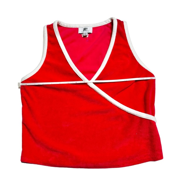 Juicy Couture Pink Terry Tank Size Small NWOT - Picture 7 of 9